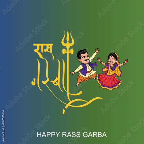 Happy Navratri Rass Garba Dandiya Night: When Tradition Twirls in Lehengas and Dhoti Grace, and Dandiya Echoes Light Up the Night