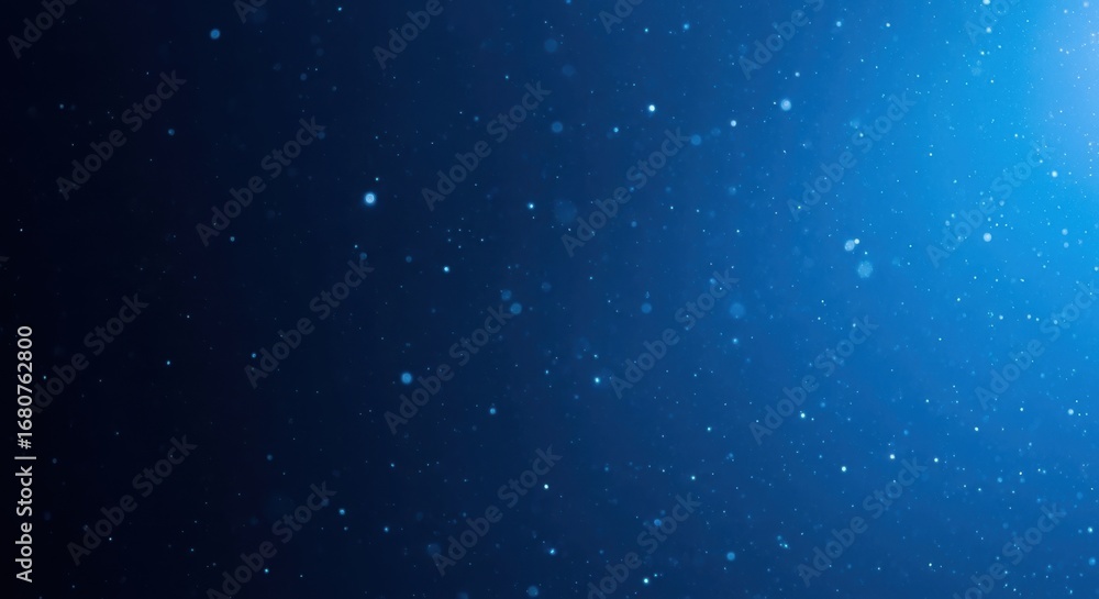 Fototapeta premium Abstract deep blue gradient with subtle light accents and pixelated texture