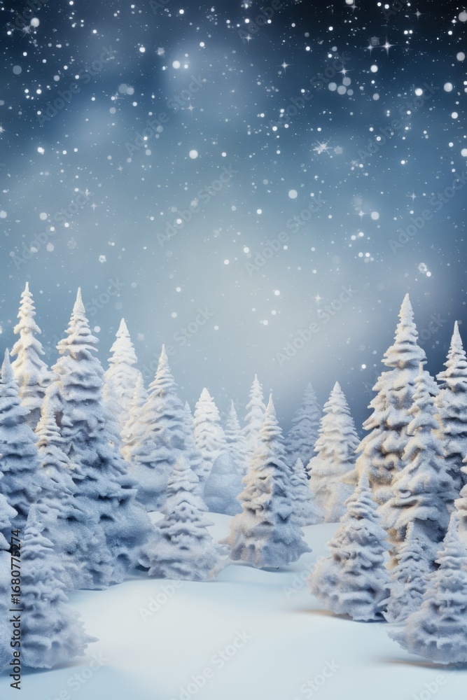 Fototapeta premium festive winter christmas background