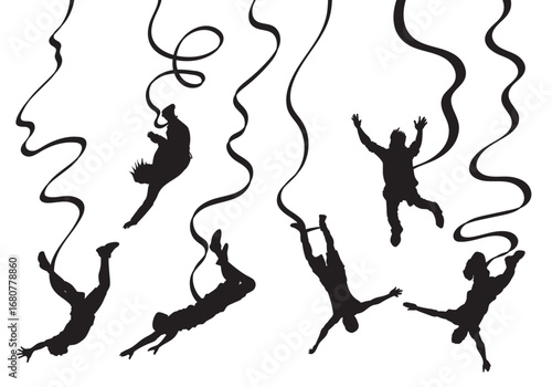 bungee vector icons