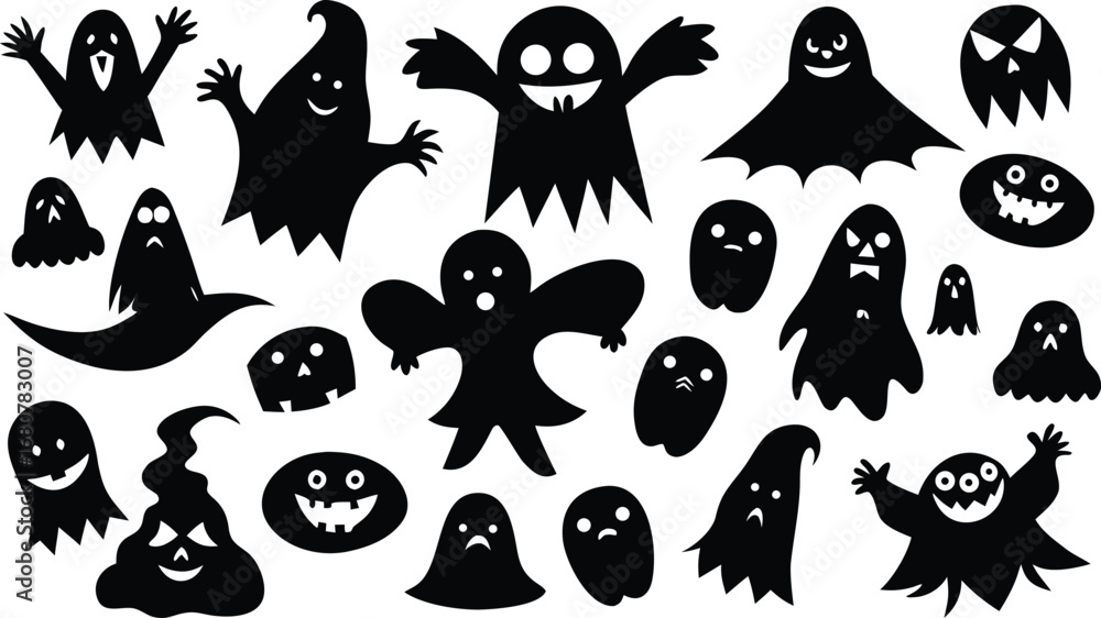 Naklejka premium Playful Cartoon Dog Illustration with CMYK Colors and Simple Font Usage