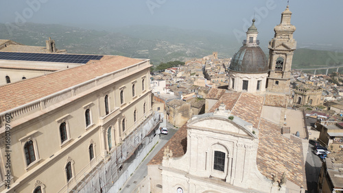 Caltagirone, the ceramic capital of Sicily. Famous for its monumental Staircase of Santa Maria del Monte, where centuries of tradition are painted step by step in colorful majolica tiles.
