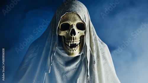 scary halloween skeleton