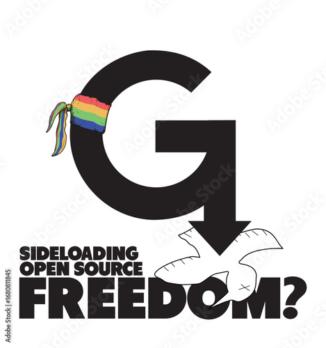 Side loading, freedom and privacy of android devices.