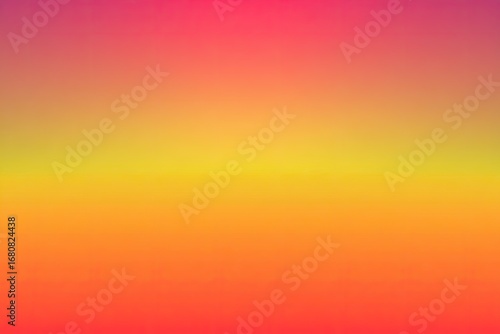 Abstract gradient background with soft transitions of pink, red, orange, and yellow hues