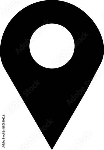 Location Icon with black fill
