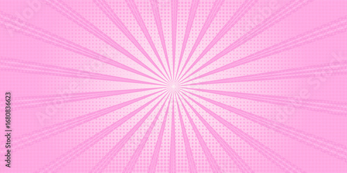 Background with pink gradient and concentrated lines interspersed with