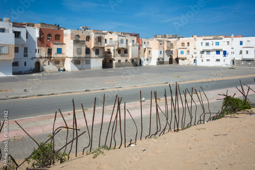 Tableau sur toile Outer residential buildings of Essaouira, Morocco