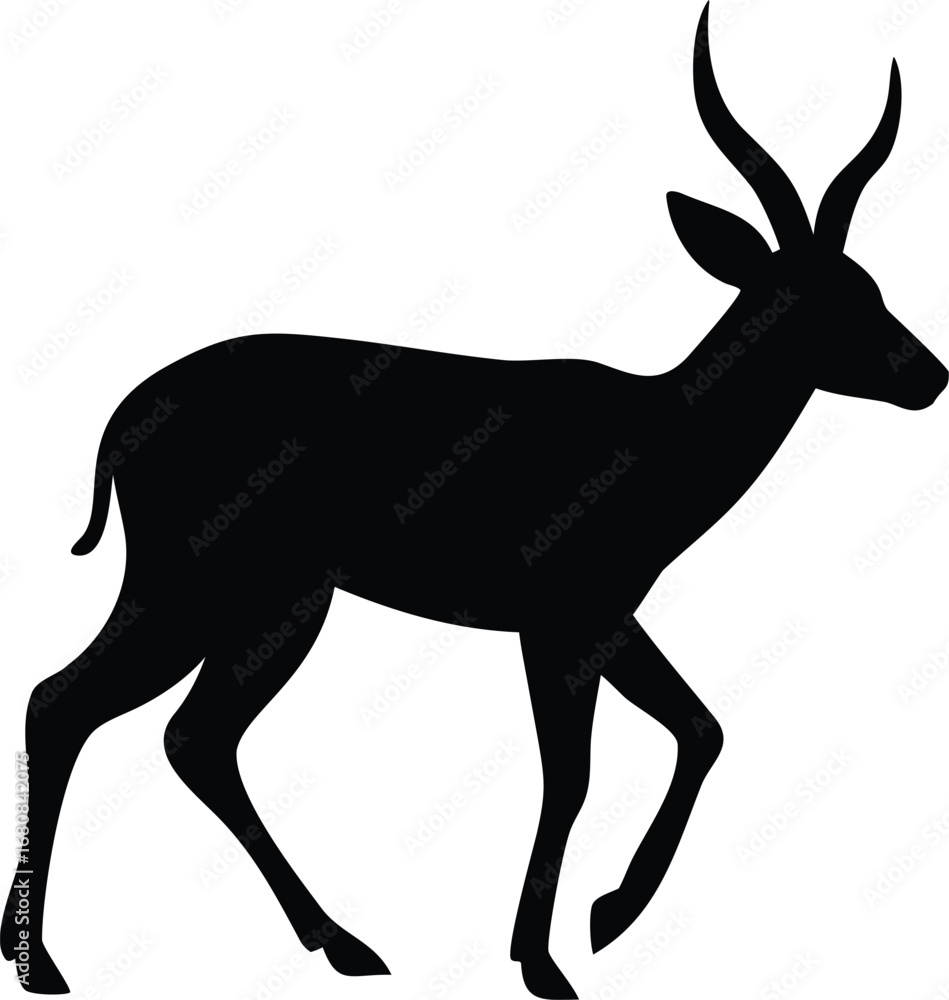 Fototapeta premium a detailed, hyper-realistic 3D render of an antelope, photorealistic, highly detailed texture and lighting, sharp focus, vivid colors, stunning, cinematic, 8k resolution 