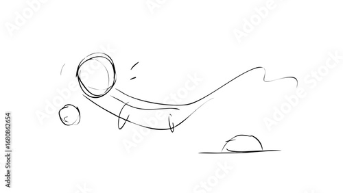 Astronaut floating in space zero gravity helmet