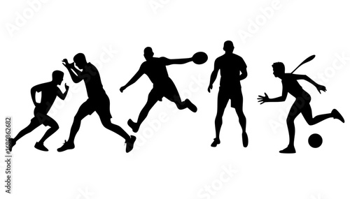 Athletes in action sports people