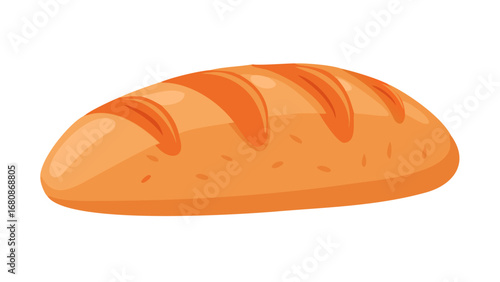 Golden Artisan Bread Loaf bakery baked