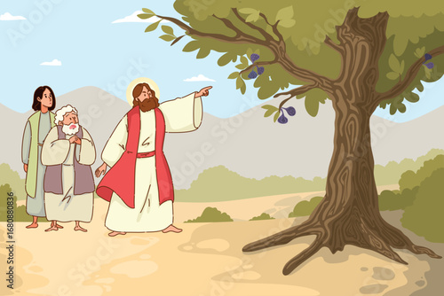 The event of Jesus and His disciples observing the fig tree is a notable biblical moment
