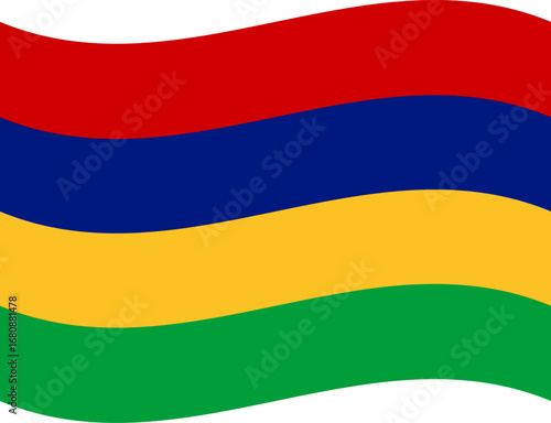 Free Download Mauritius waving flag illustrator of national  icon - GFXLoad
