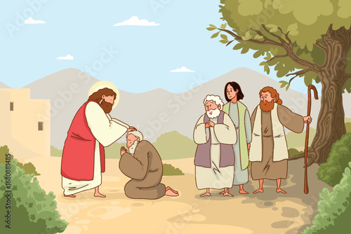 Healing Touch A Biblical Illustration Demonstrating the Power of Compassion and Faith