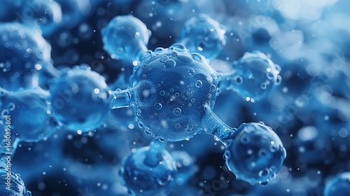 Wallpaper Mural Antidepressant Death Awareness Month. scientific illustration of serotonin molecule in 3D space, detailed atomic bonds and electron clouds, clean scientific visualization Torontodigital.ca