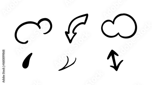 Comic Speech Bubbles and Exclamation Marks expression