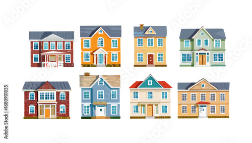 Diverse Houses Collection buildings architecture