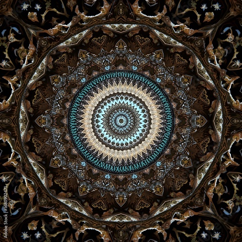 ornamental round ornamental pattern