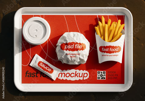 Fast Food Branding Mockup