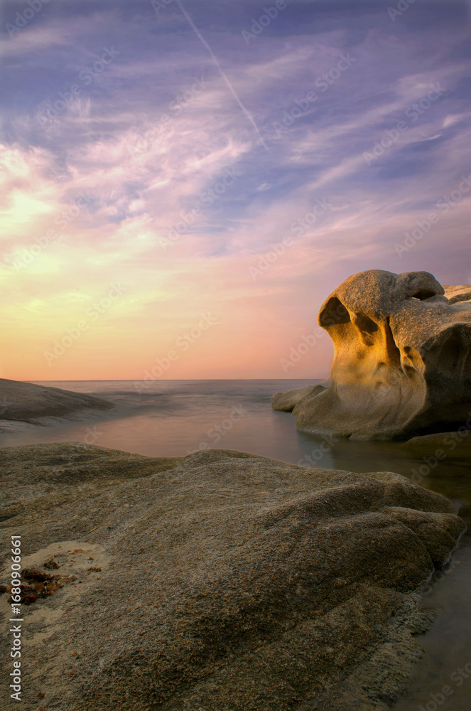 Obraz premium sunset on the beach