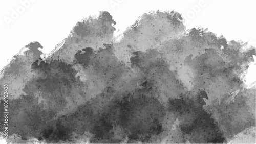 Elegant black watercolor background with hand-painted textures and rich tonal variations. Perfect for modern designs, luxury branding, invitations, posters.