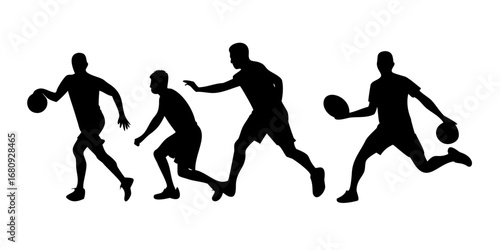 Runner in stride running athlete