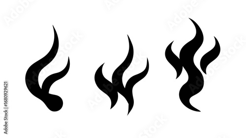 Swirling Smoke Tendrils abstract wisps