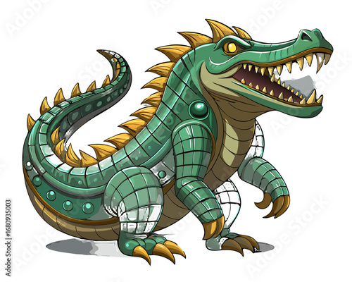 Mecha Crocodile Warrior