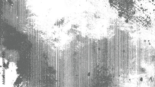 Gray distressed vertical lines texture vector