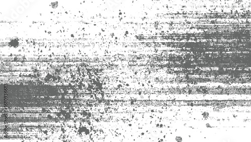Distressed grey textured background with scattered dots and lines white grunge