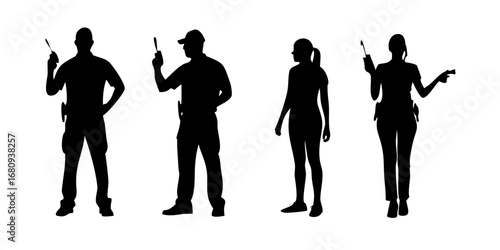 Black Owl Silhouette bird animal