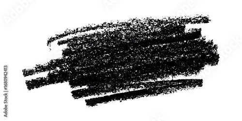 Brush paint stroke texture swatch Hand painted background Ink scribble dab clipart Paint smudge for tags and stamps design