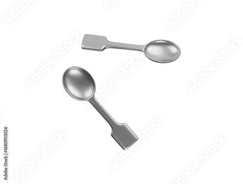 lab spatula icon 3d illustration render