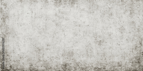 Gritty gray vintage concrete wall with old paper texture