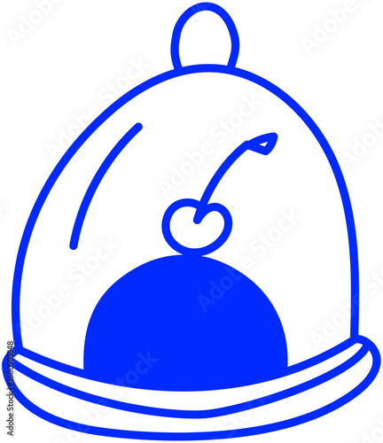 Cloche cupcake 