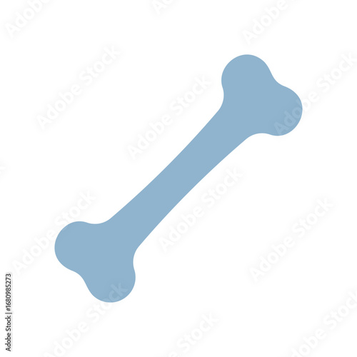 シンプルな骨のアイコンイラスト