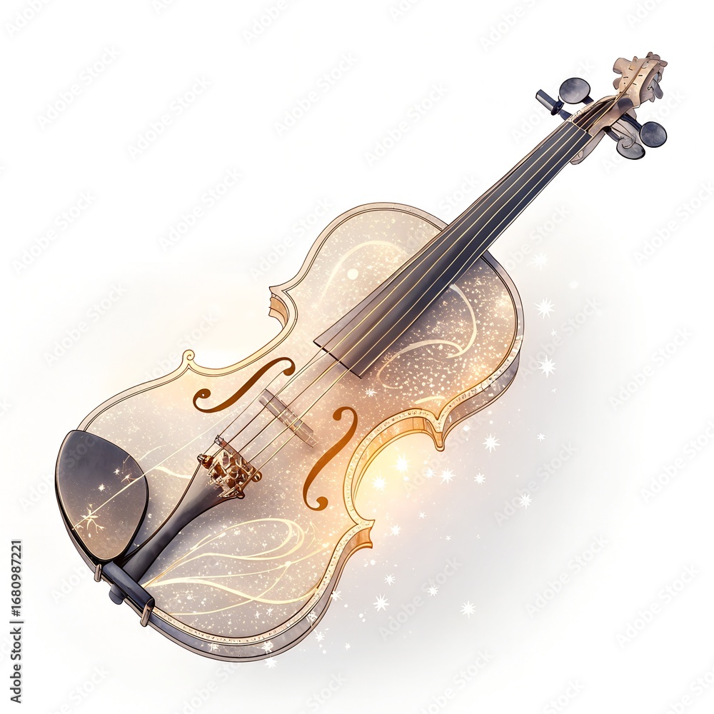 Obraz premium violin and bow