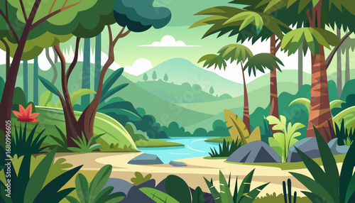 Vector art of a soft green gradient background with a smooth, blurred texture, perfect for adding a touch of nature and tranquility to your design project