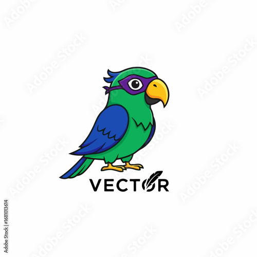 vector illustration of a bird
