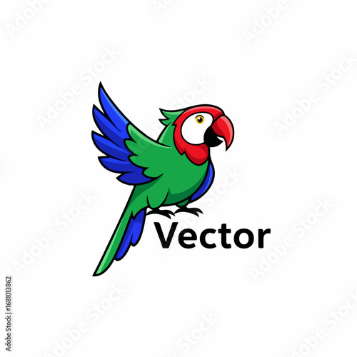 Parrot logo on a white background