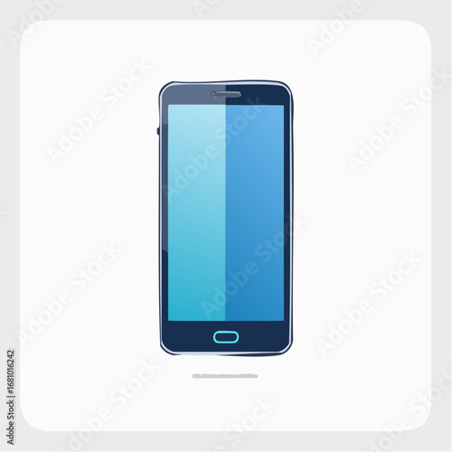 Smartphone-Icon mit Display