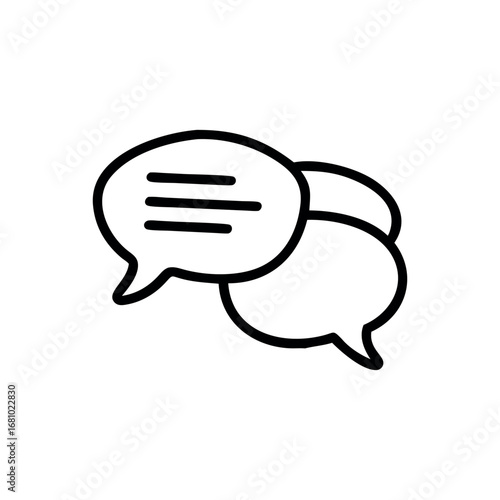 Chat Speech Bubbles Icon