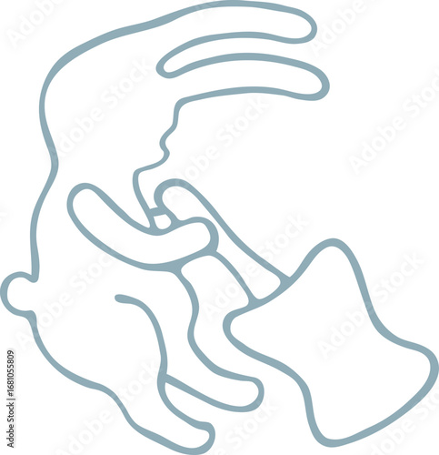 달토끼02_선화_보름달_절구토끼_추석_정월대보름