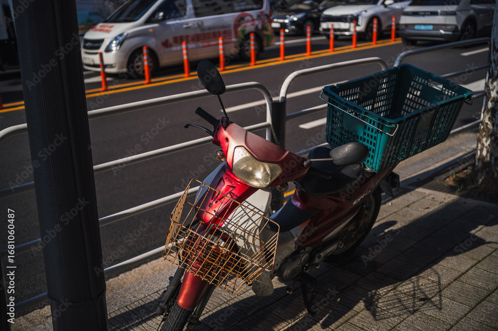 Obraz premium 오토바이