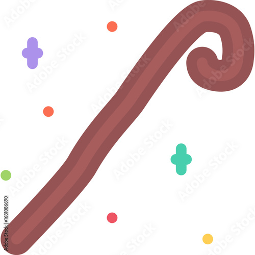 Magical Staff with Sparkles