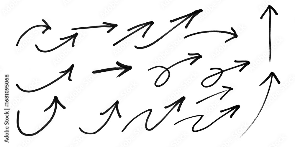 set of hand drawn arrows,hand draw of grunge black arrow marker isolated transparent png background,Design template or mockup,hand drawn vector illustration of a brush set of hand drawn arrows,hand draw of grunge black arrow marker isolated transparent png background,Design template or mockup,hand drawn vector illustration of a brush