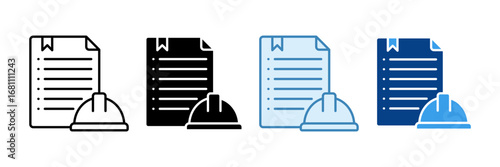 Regulation Icon Set Multiple Style Collection