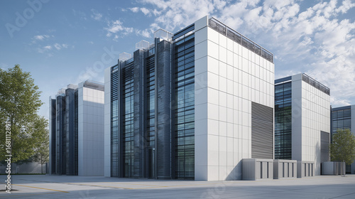 modern storey data centre buildings