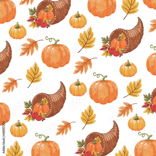 thanksgiving seamless pattern